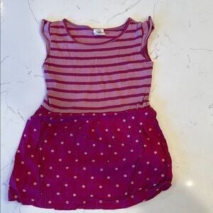 Tucker & Tate . Pink Striped and Polka Dot Dress